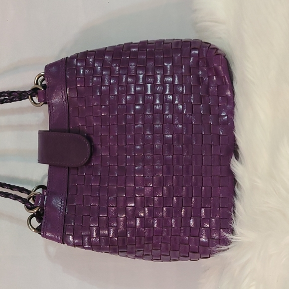 Patricia Nash Discovery Woven Iverna Bucket Bag💥💥24 HR FLASH SALE - Picture 2 of 15